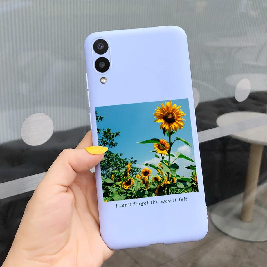 For Samsung Galaxy A02 A02S M02 M02S F02S Case Flower Silicone Soft TPU Back Cover For Samsung A02  A02s A025F A 02 s Phone Case