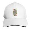 Vintage Queen of Hearts Card  Baseball Cap Luxury Caps Fishing Hat New In Hat Dad Hat Womens Unisexs