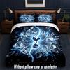 Tottenham Hotspur Design Bett Bettwäsche Set 1 Bettbezug + 2 Kissenbezüge Weich Atmungsaktiv Haushalt Bettwäsche