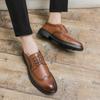 Mode Luxusmarke Lederschuhe Herren Schnürschuhe Oxfords Mode Atmungsaktiv Business Casual Kleider Mokassins Tennisschuhe Herren Designer