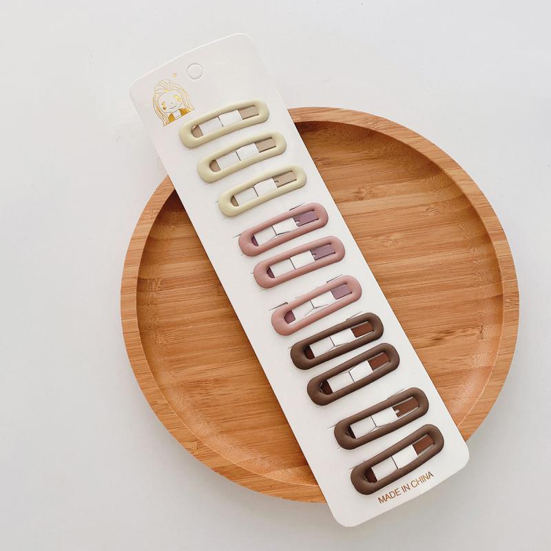 Agrafe De Păr Copii Cu Geometrie Golită Accesorii De Păr Fete Drăguțe Și Dulci