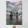 Anime W-Weathering with You-u Throw Thick Comfort Flannel Quilt, Multi-scene Use Indoor Outdoor Daily Nap