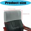 Polyester Headrest Cover For Offices Chairs With Spill Proof Technology Quick Installation And Machine Washable