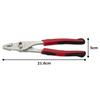 TONE Combination Slim Pliers (Master Grip Type) CPS-200G Red Total Length 216mm