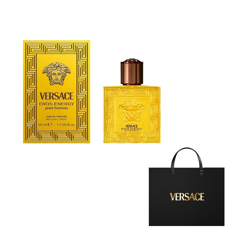 VERSACE Fiery Love Water Men s Perfumes Citrus Scent Family Aromatic Scent Family Eau De Parfum EDP 50ml 50ml|Official Shopping Bag