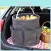 Oxford Cloth Collapsible Camping Basket With Multifunctional Storage For Outdoor Picnic And Home Organization