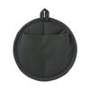 MUJI Pot Holder That Can Also Be Used As Trivet Dark Gray Cotton Plain Weave