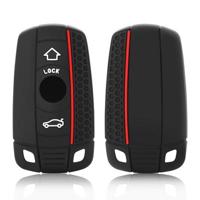 For BMW E90 E92 E91 E60 E61 F20 E87 X5 E70 X6 320i 116i E84 X1 E70 E71 E72 E82 E88 E89 Silicone Car Key Case Cover Holder