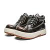 3588Q version of rhubarb boots for men and women couples niche autumn and winter platform tooling boots Martin boots big head shoes