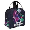 It's TV Time Computer Game Deltarune  Insulated Lunch Bag for Women Resuable  Thermal Cooler Lunch Box Office Work School