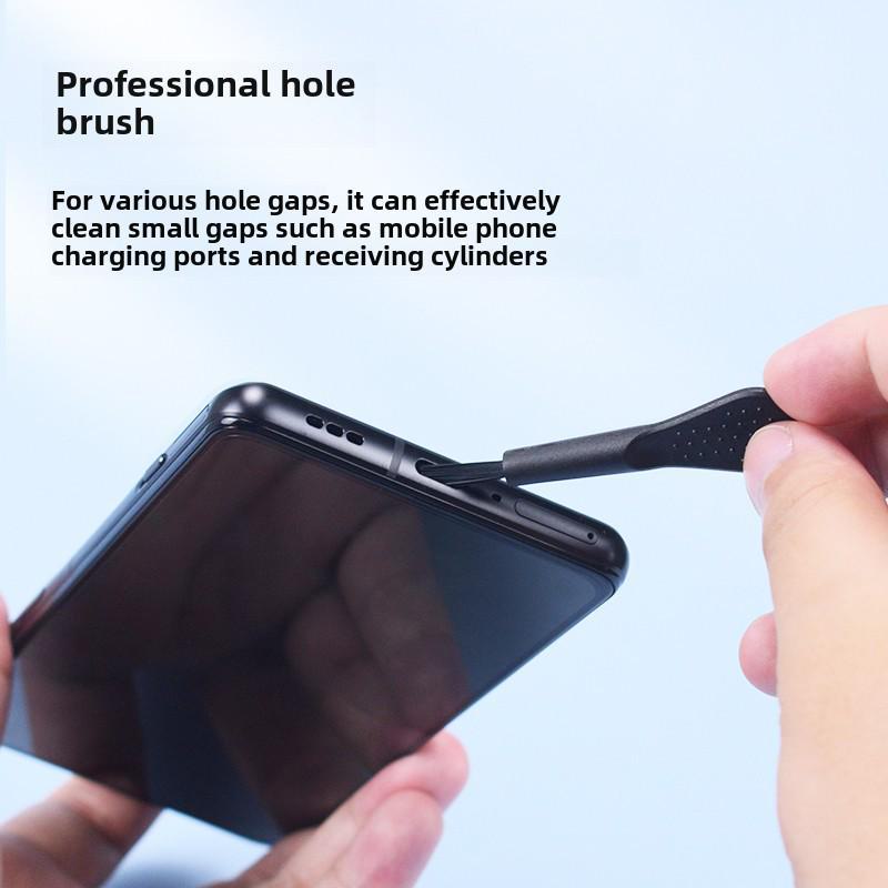 Mobile Gap Cleaning & Dust Removal Brush Set for Phone, Computer & Razor