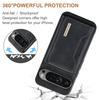 DG.MING M2 Series for Google Pixel 10 Pro XL Case PU+PC+TPU Phone Cover Detachable Wallet