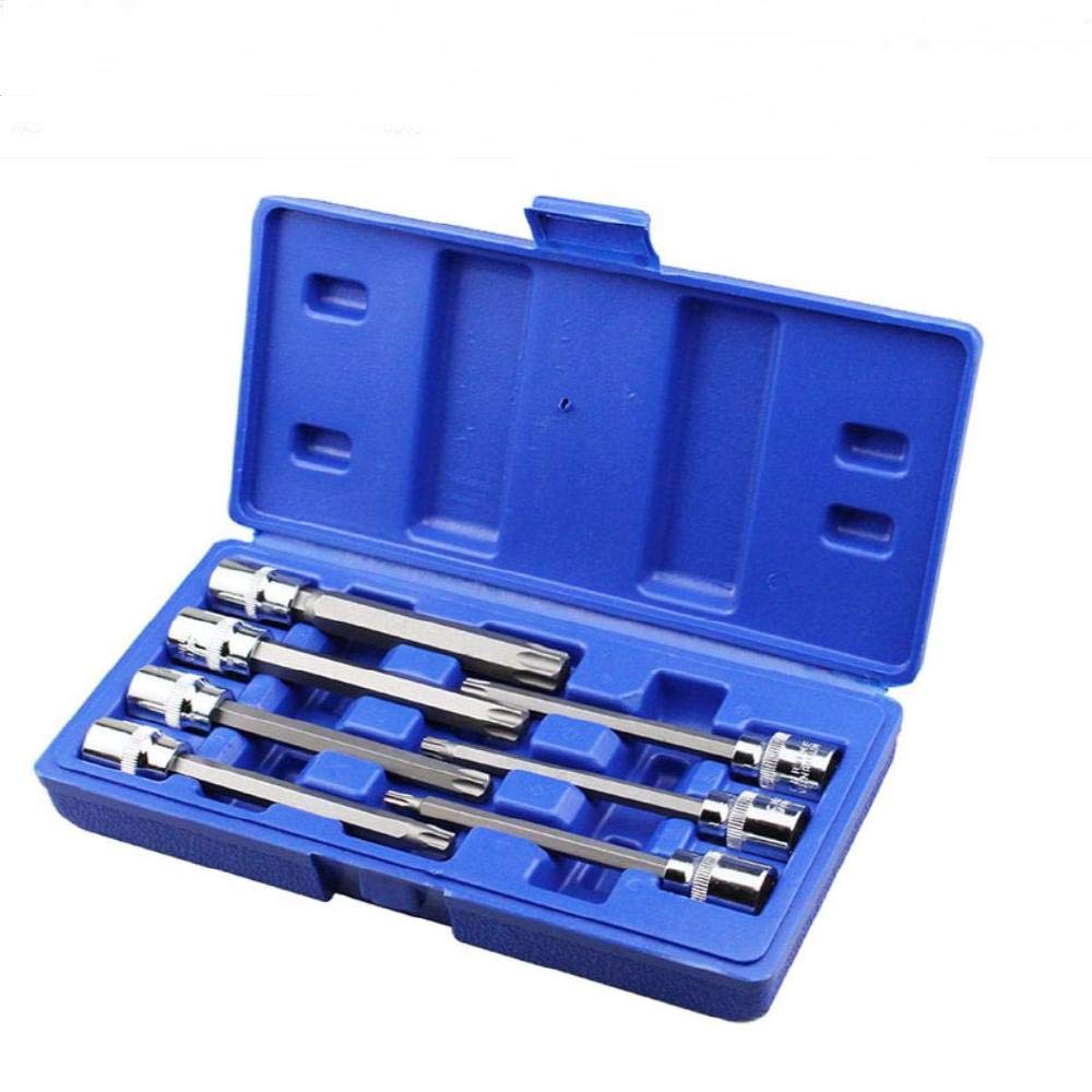 Torx socket set for Torx wrench [SCGEHA] 3/8 inch, 7-piece set,