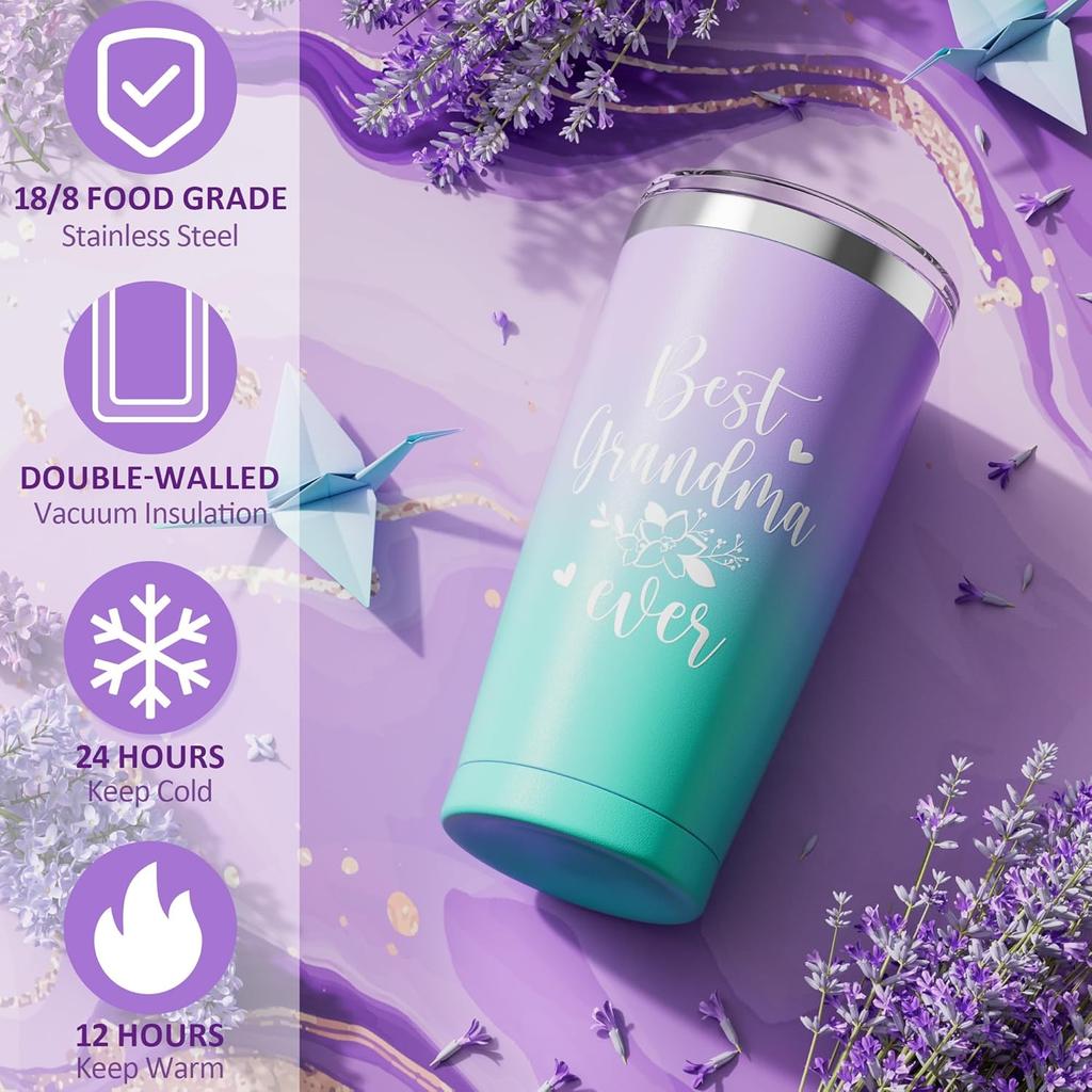 Best Grandma Gifts Valentines Day Gifts for Grandma from Granddaughter Grandchildren Grandkids, Grandma Birthday Gifts Basket for Nana Gigi