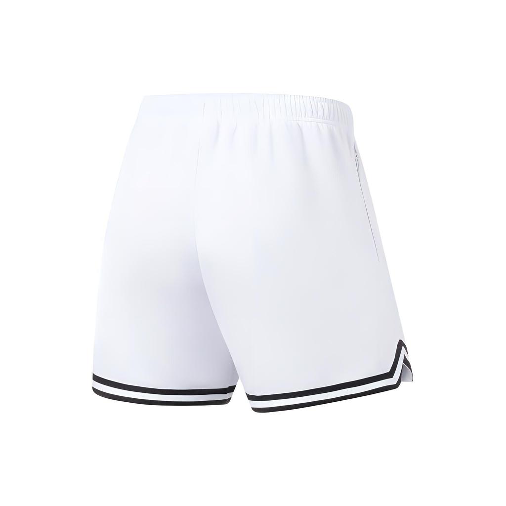 Li-Ning Sports Series Logo Print Elastic Waist Breathable Loose Basketball Pants Men Bottoms AAPT005-5