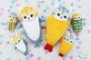 Swaddle Cat Big Plush Toy Mofusand Shark Cat Shrimp Cat Shrimp 30cm Approx.