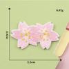 Embroidery Label Flower Clothes Patch Sticker Clothing Accessories Badge Jewelry Accessories Self-adhesive Embroidery Cloth Sticker