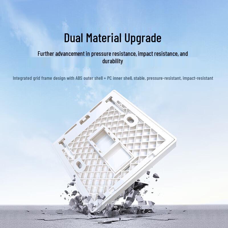 Ugreen Single Port Network Wall Plate
