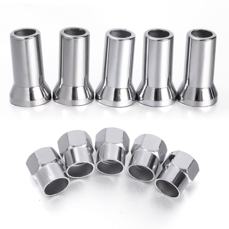 20/10pcs Set TR414AC Valve Cap Car Truck Wheel Tire Valve Stem Hex Cover Set with Sleeve Covers Valve Caps Auto Tire Accessories