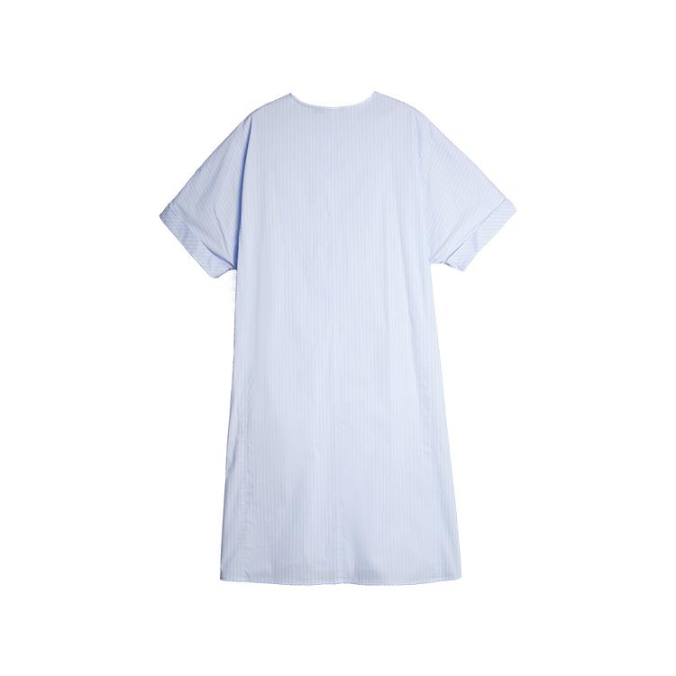ELLE Elegant Versatile French Striped Design Short Sleeve Dress Women Dresses EL51401