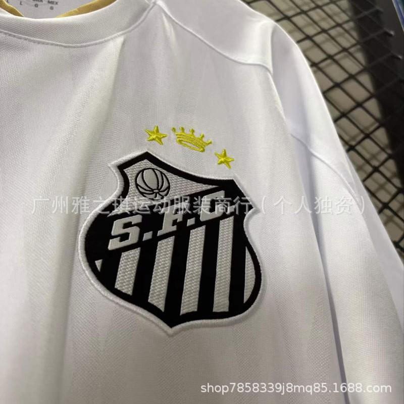2026-2027 Camiseta de Fútbol Santos Local Visitante Neymar 10 Manga Corta Camiseta de Fútbol Hombre