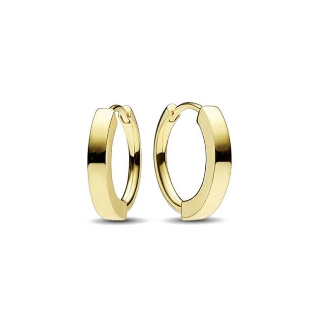 New 925 Silver Sparkle Double Hoop Heart Earrings For Women Fashion Silver Earring Jewelry Gift