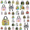 Niedliche Pikachu Pokemon Lunchtasche Cartoon Handtasche Kühltasche für Kinder Tragbar und stilvoll