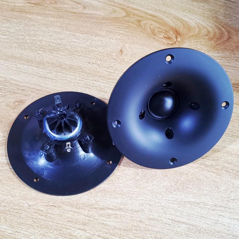 Hi-Fi купольный рупорный твитер: Пара неодимовых магнитов и шелковых диффузоров высокого класса