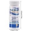 3-In-1 Pool Water Test Strips PH Chlorine Alkalinity Bromine Hardness Hot Spring Water Testing 50 Strips Per Bottle