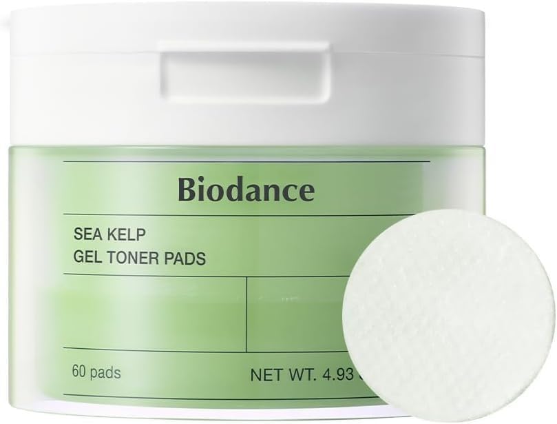 Biodance Collagen Gel Toner Pad Improves Elasticity and Gently Exfoliates Korean Skin Care 4.93 Liquid Oz (140g)*60 Tablets