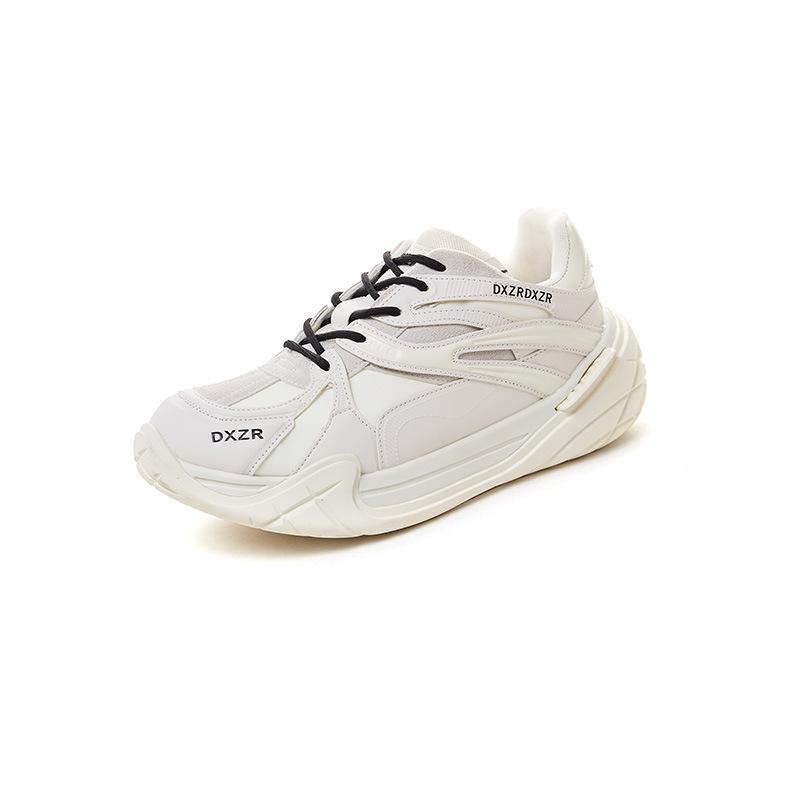 

Платформенные кроссовки для женщин, осенние новые модные универсальные с цветными вставками, дышащие повседневные спортивные туфли 40 белый