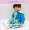 60cm Beautifully Crafted Realistic Looking Baby Boy Real Lifelike Reborn Doll Toddler Handmade Toy Ideal For Gift Giving