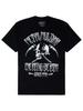 Metal Mulisha Herren Scythes Kurzarm T-Shirt Motocross Totenkopf Helm Logo Tee