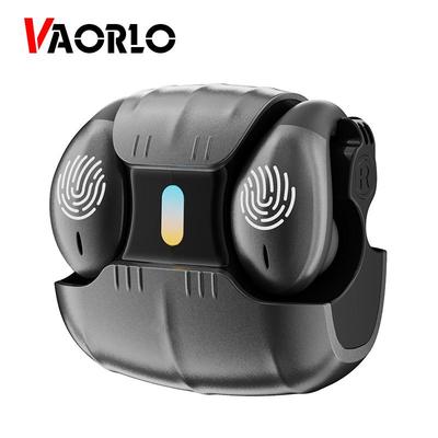VAORLO Auricolari wireless Ear-Clip Bluetooth 5.5 Conduzione ossea Indossare indolore Cuffie HiFi Circonda la musica con Microfono HD Cancellazione del rumore