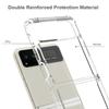 For Motorola Moto Razr 2023 Case TPU + Acrylic Clear Phone Cover, Integrated Design