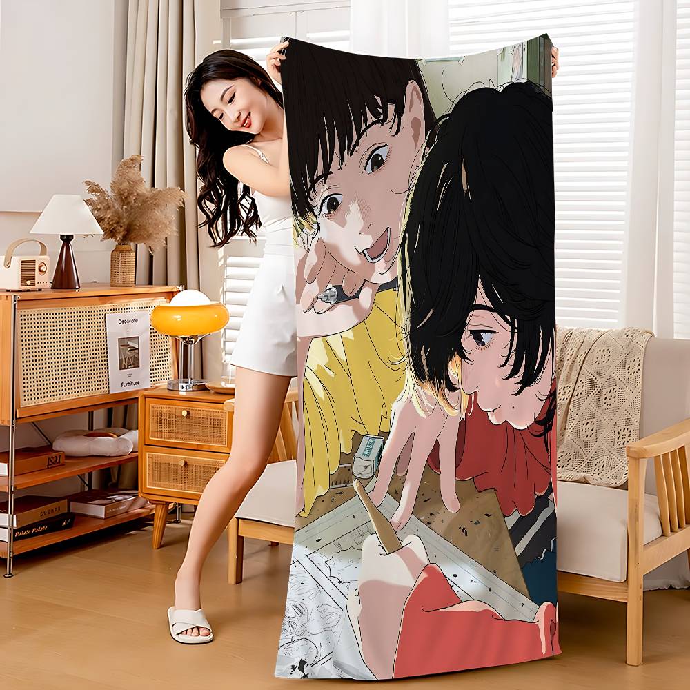 L-Look Back Microfiber Blanket Quick Drying Beach Towels Oversized Printing Super Absorbent Pool Towel Blanket