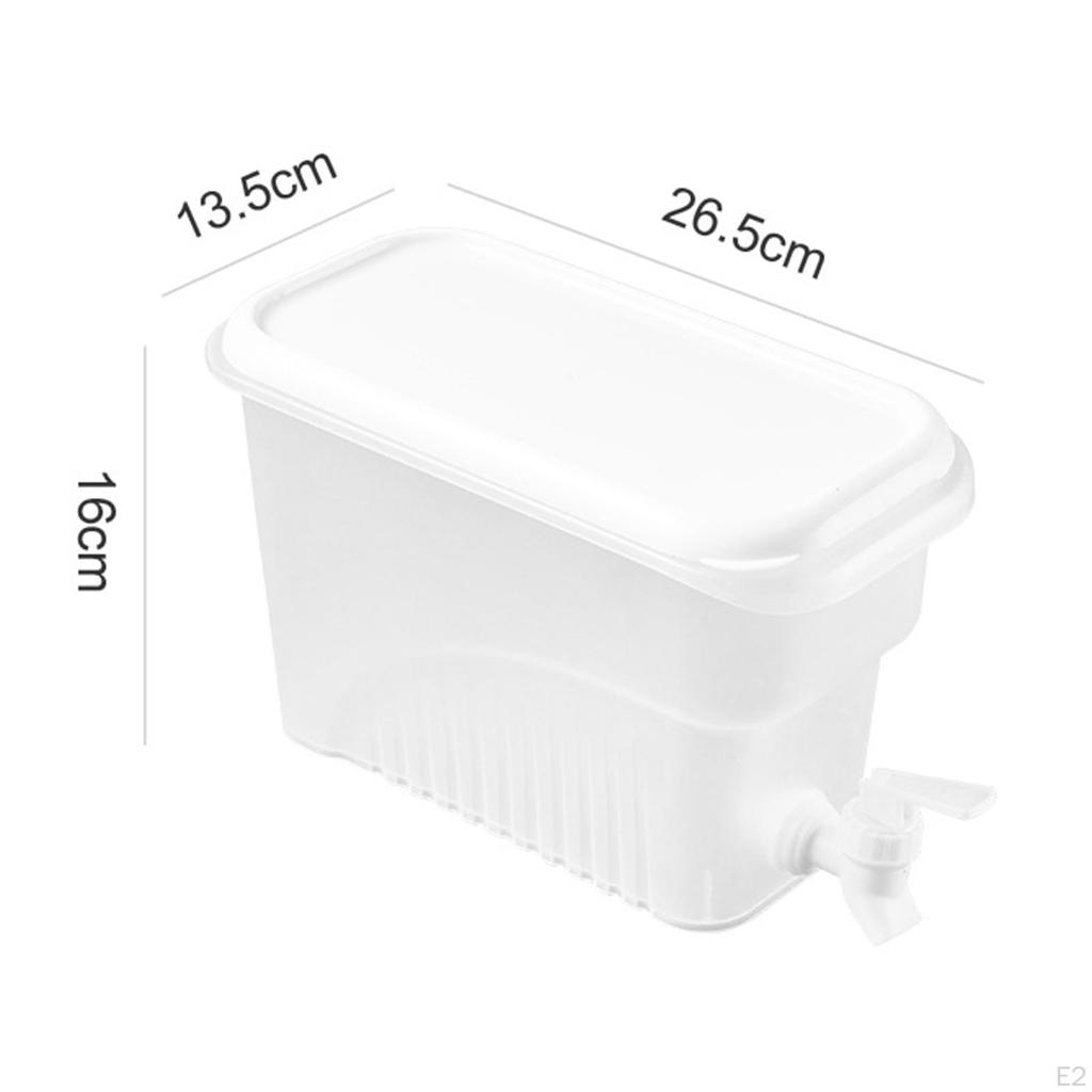 Drink Juice Dispenser Beverage Container Filter Cold Kettle with Faucet