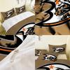 Team Icon Series 3D Digital Printing Three-Piece Bedding Kit Sheet Quilt Cover