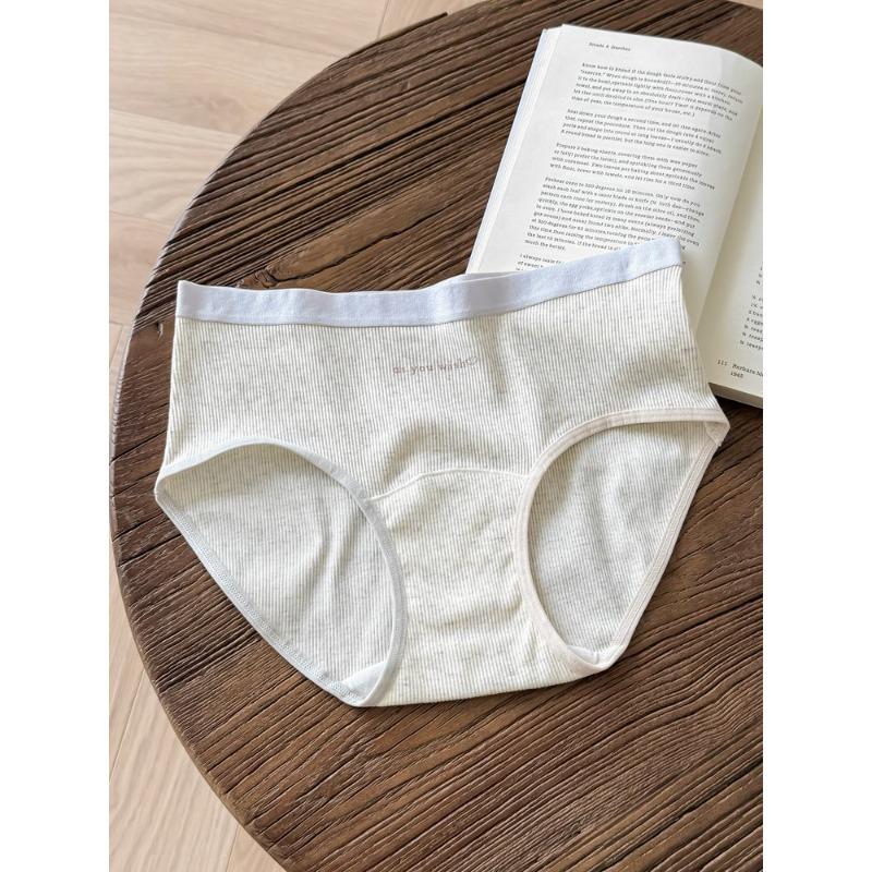 

Plus Size Women s New Spring and Summer Color Comfortable Skin Friendly Cotton Extended Crotch Triangle Briefs 3XL жовтий