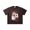 260 GSM Double Yarn 32 Count 100% Cotton Jujutsu Kaisen V64 Rika Print Unisex Heavy Cotton T Shirt