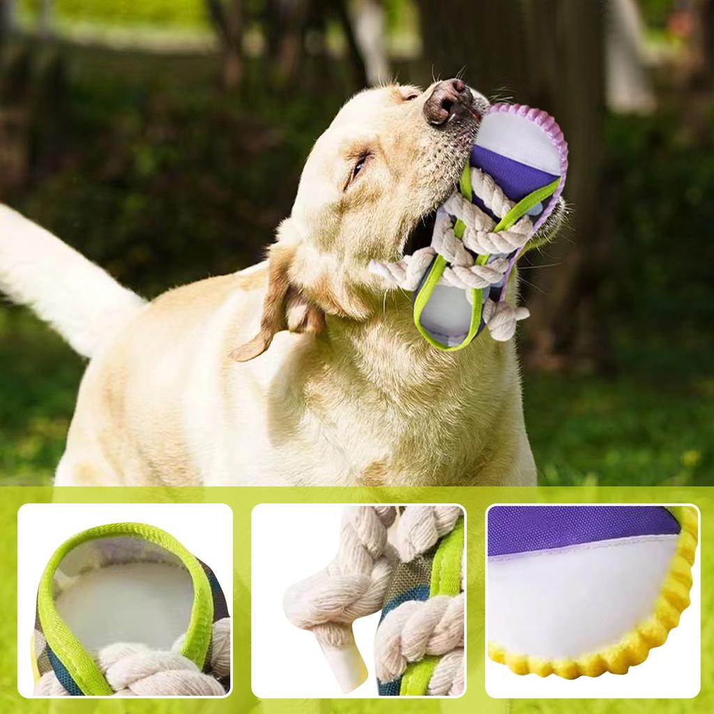 Hundespielzeug Sound Hausschuhe Selbsthörend Langeweile Artefakte Seilknoten Zahnen Beißen Teddy Corgi Haustierbedarf