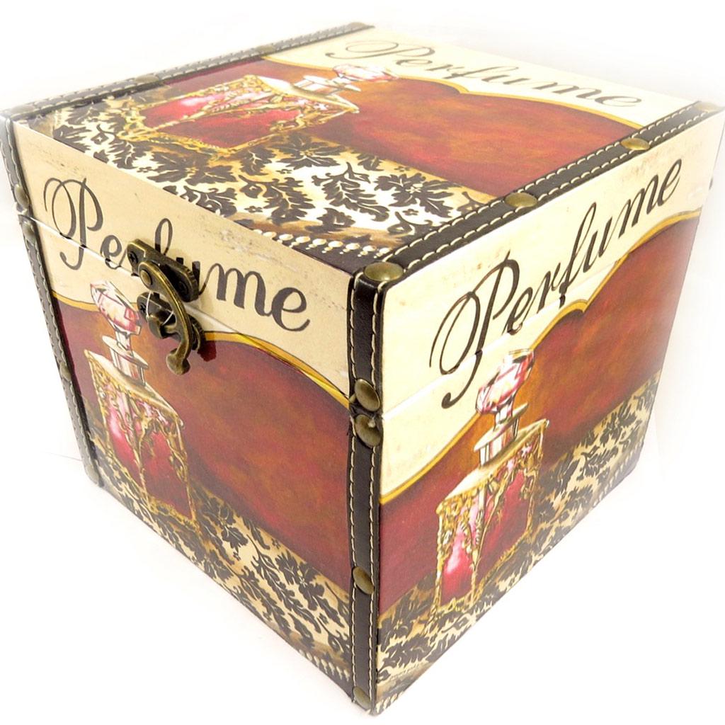 Les Trésors De Lily [L1952] - Set of 2 Trunks 'Belle Epoque' Toy Chests, Beige Brown