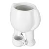 Vaso da Fiori in Ceramica Simulazione Innovativa Uomo Piccolo Urina Decorazione Vaso per Scrivania