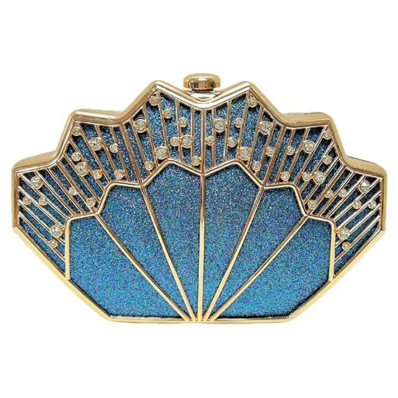 Diamond-encrusted Heavy Industry Clutch Bag, High-end Chinese-style Handbag, Single-shoulder Crossbody Dinner Bag