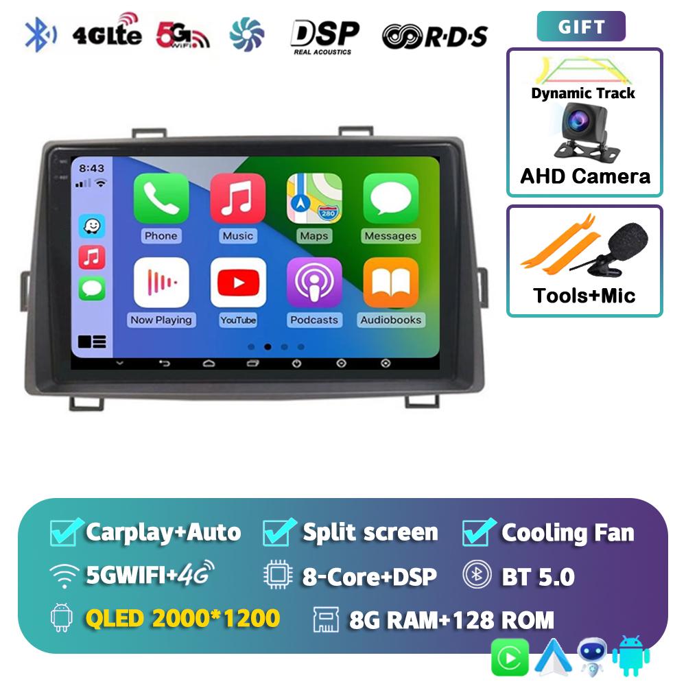 Android 14 Car Radio For Toyota Noah Voxy 2007 2010 2011 2012 2013 Car Radio Navi Multimedia Player Stereo GPS Carplay No 2din