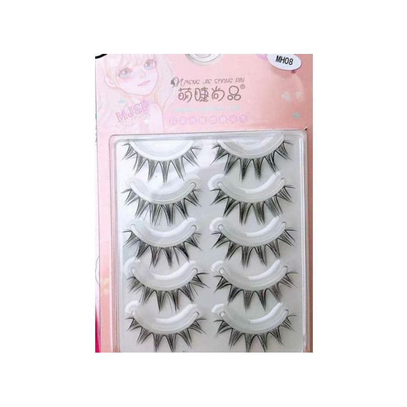Mogugu - Set of 5 Pairs: Volume Doll Eye False Eyelashes