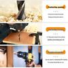 Woodworking Twist Drill Bit & Conversion Sleeve for Fast Hole Punching with Electric Wrench