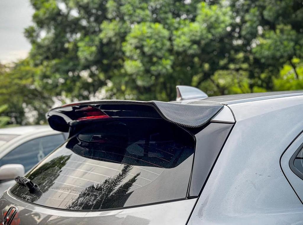 Compatible Rear Spoiler Side Skirts Kit for 20-25 Fit Hatchback C Style