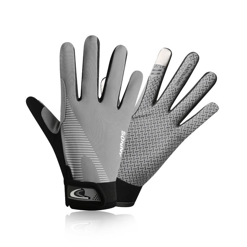 Ice Silk Cycling Gloves Outdoor Mountain Climbing Fishing Non Slip Touchscreen For Summer Sports