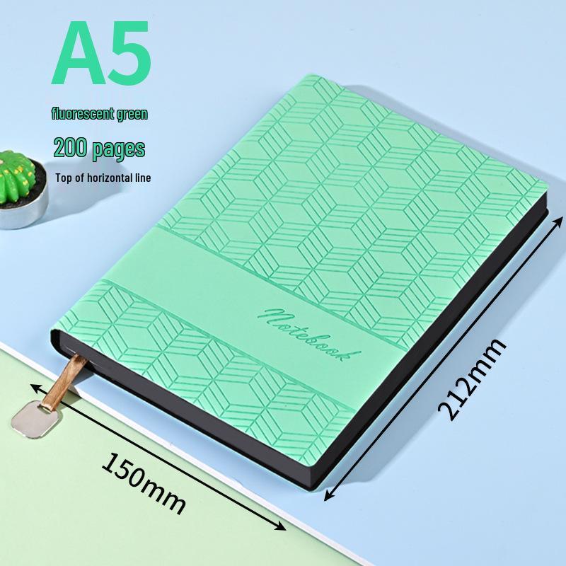 Fresh Artistic Loose-Leaf Notebook with Custom LOGO - Stylish Ins Style for Students